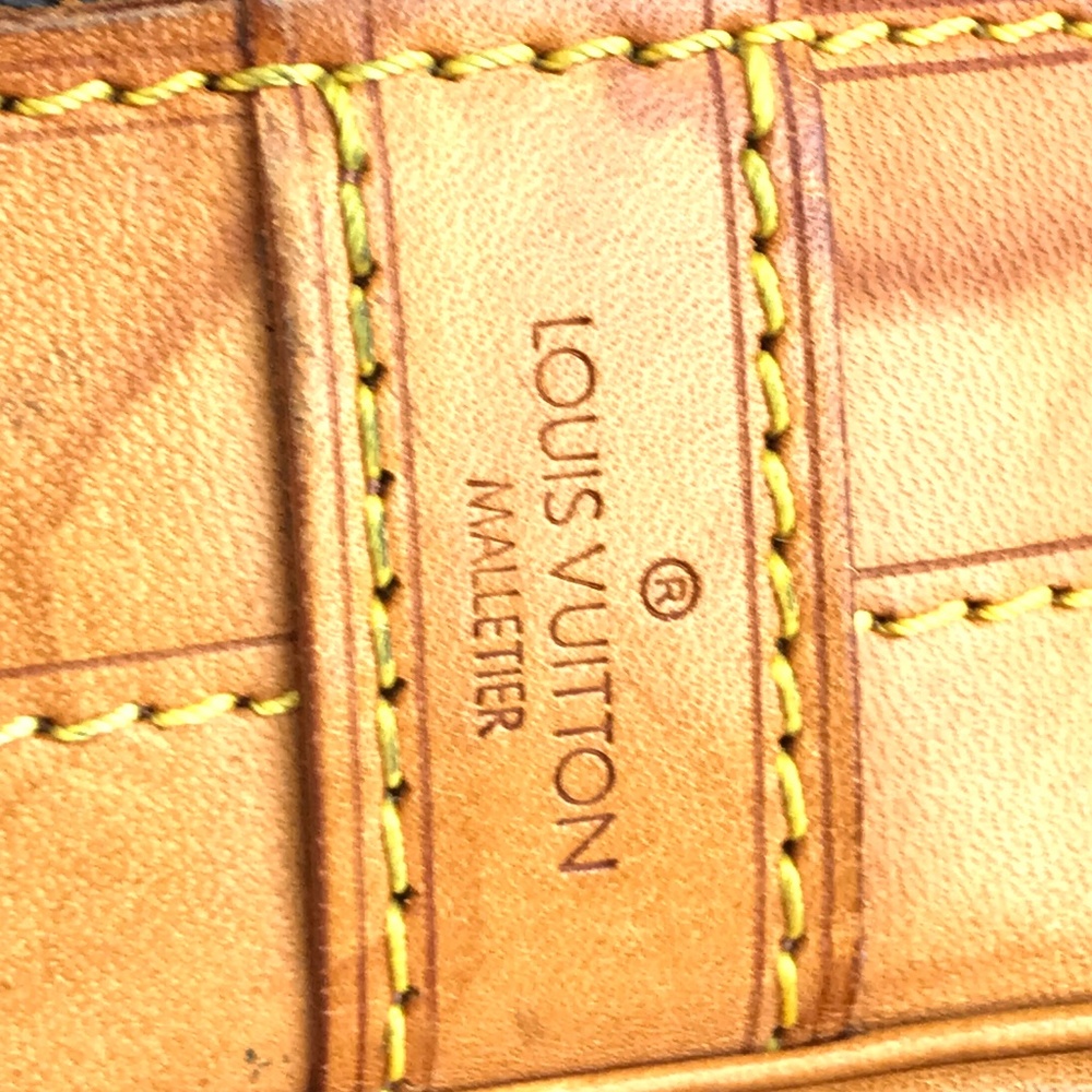 Bucket  Brown Coated Canvas Shoulder Bag - Picture 7 of 8